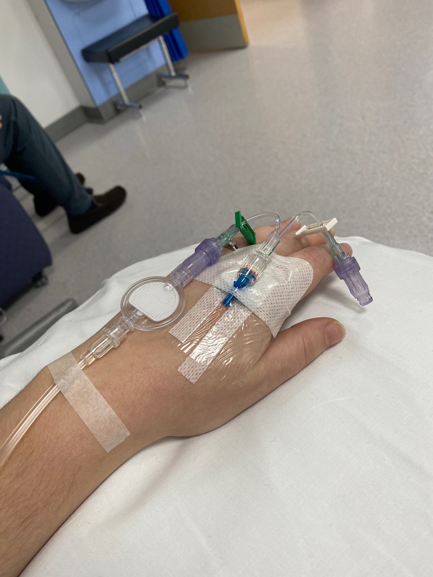 Chemo Week 2 wired up
